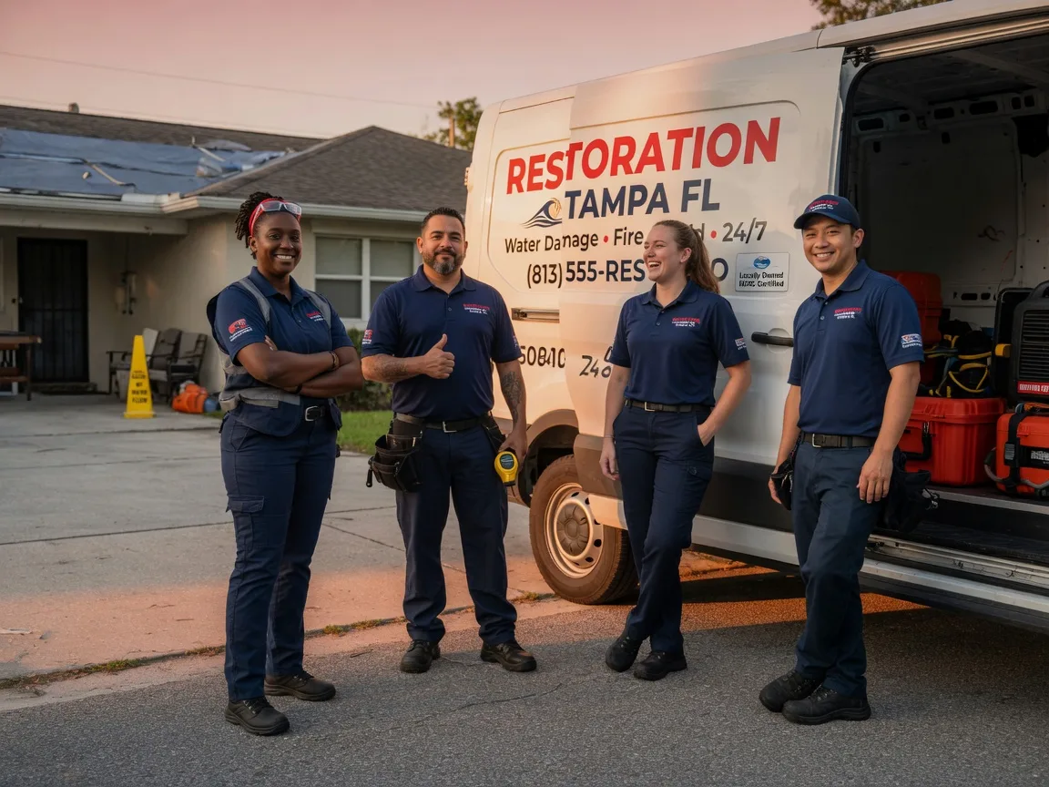 Water Damage Restoration company in Temperanceville, VA